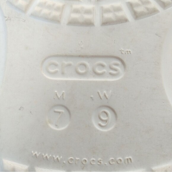 Crocs Womens Classic Flip Flops Sandals Slides size 9 - Picture 8 of 10